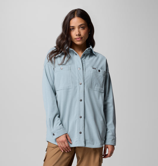 Chaqueta de pana de Columbia para mujer Blue Point Creek™ Corduroy Shirt Jacket