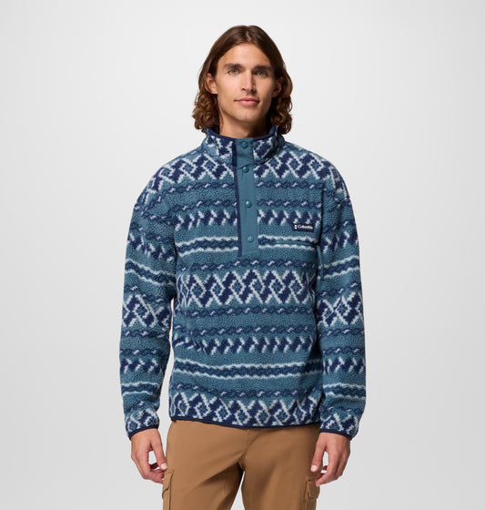 Forro polar de Columbia para hombre Helvetia™ II Printed Half Snap Fleece