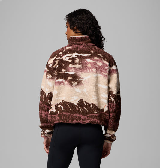 Columbia | Forro Polar | Helvetia™ II Printed Cropped Half Snap