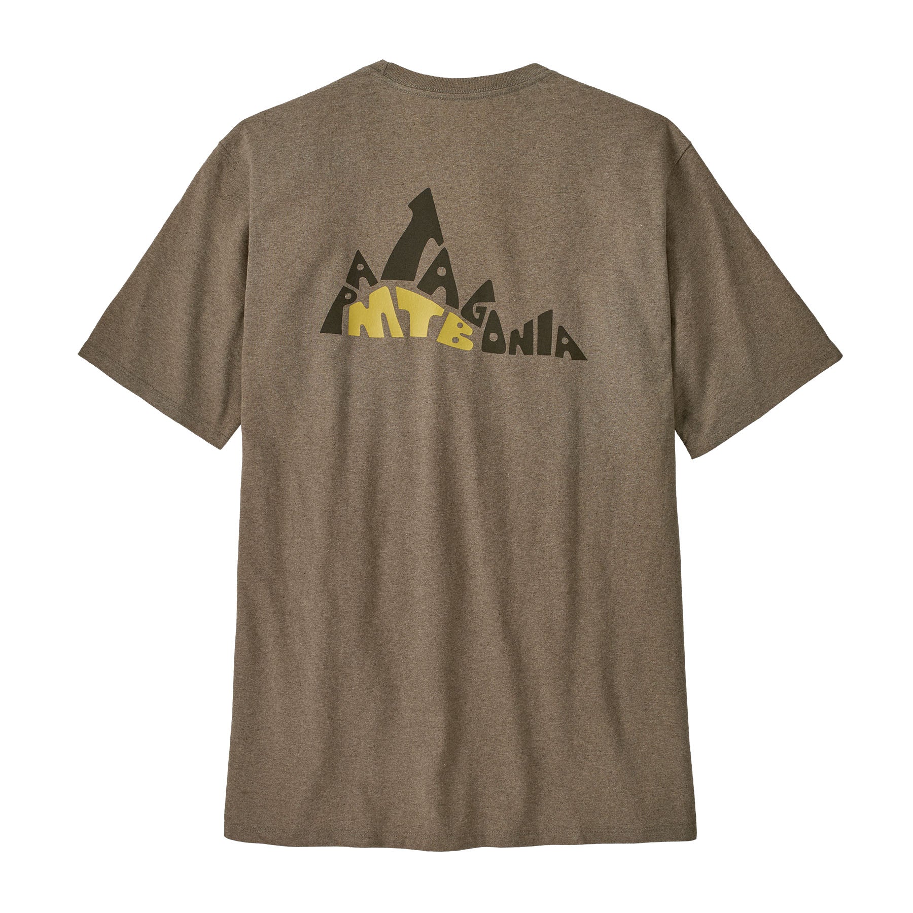Camiseta Patagonia M’s Berm Logo Responsibili-Tee para hombre sostenible reciclada