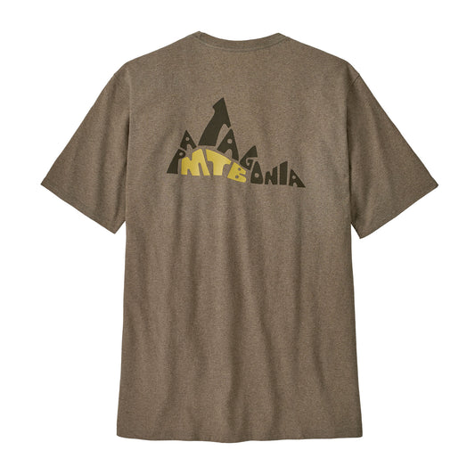 Camiseta Patagonia M’s Berm Logo Responsibili-Tee para hombre sostenible reciclada