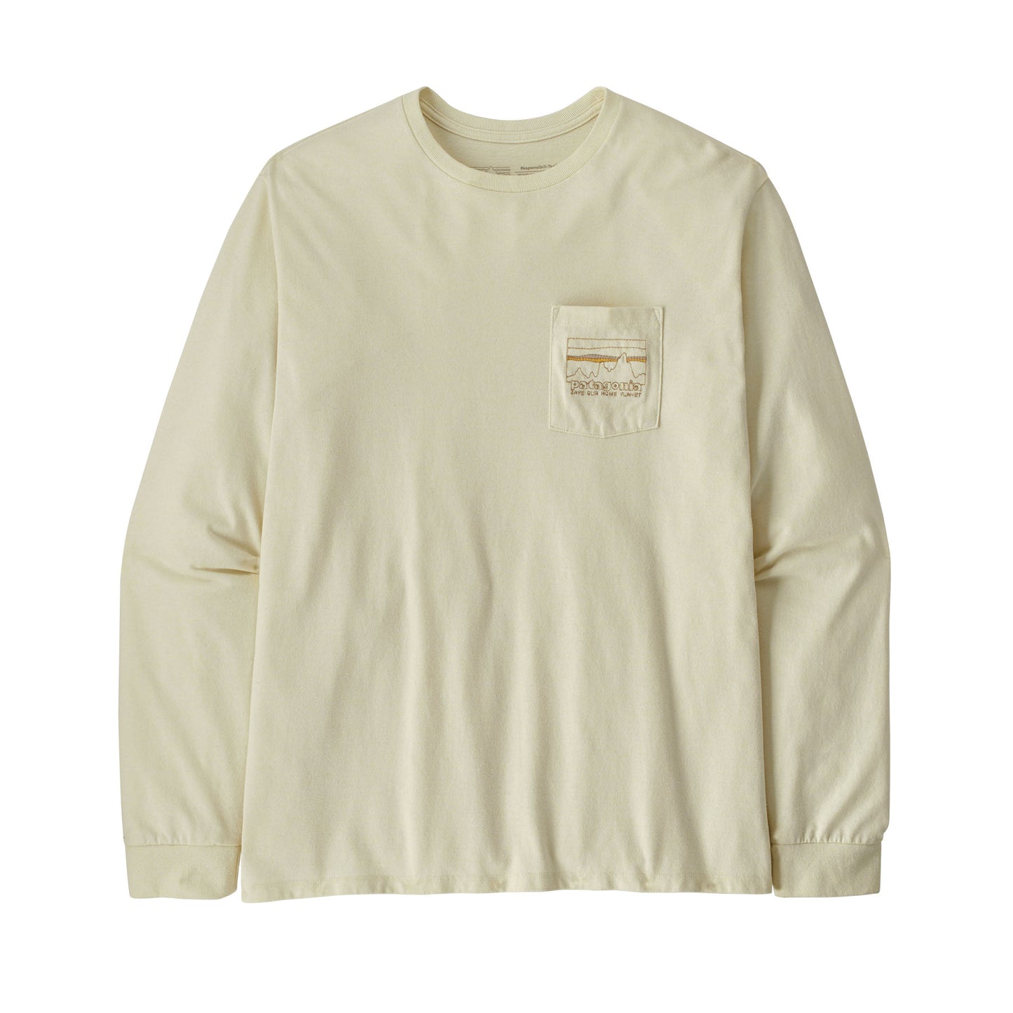 Patagonia | Camiseta de Manga Larga | M's L/S '73 Skyline Pocket Responsibili-Tee